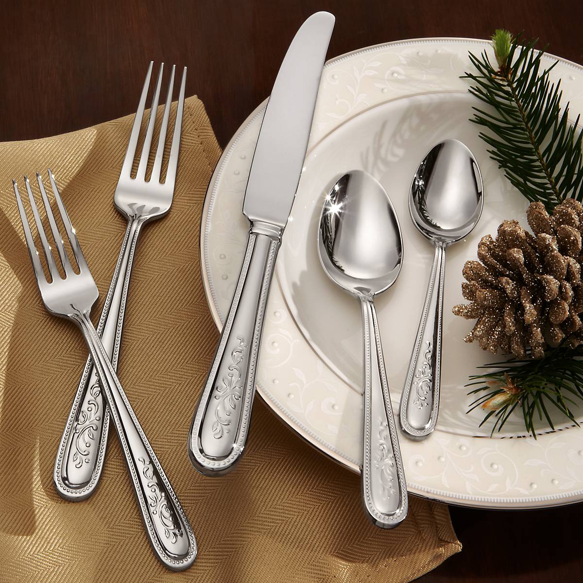 Lenox Westmore Opal Innocence 5 Piece Place Setting - Image 3