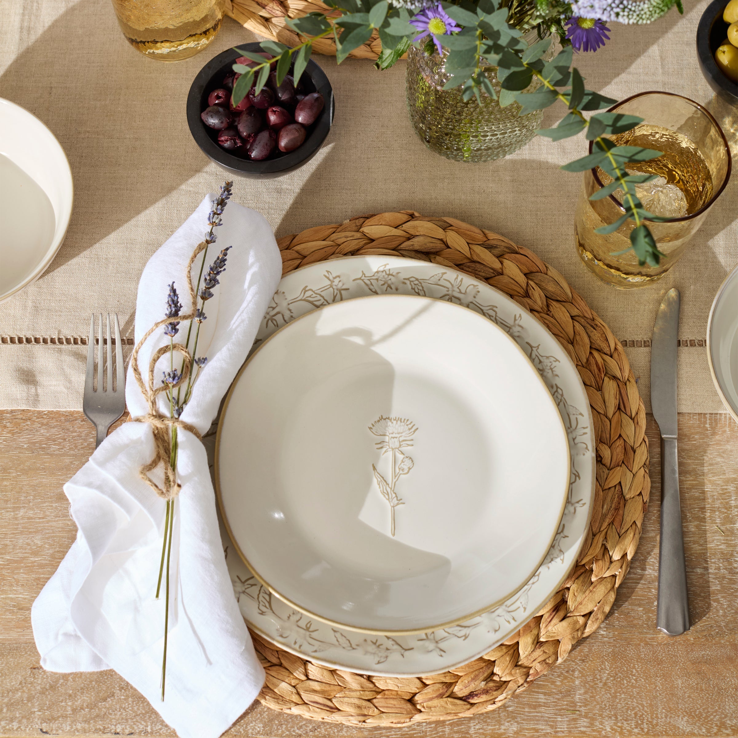 Lenox Westmore Homespun 12-Piece Dinnerware Set - Image 5