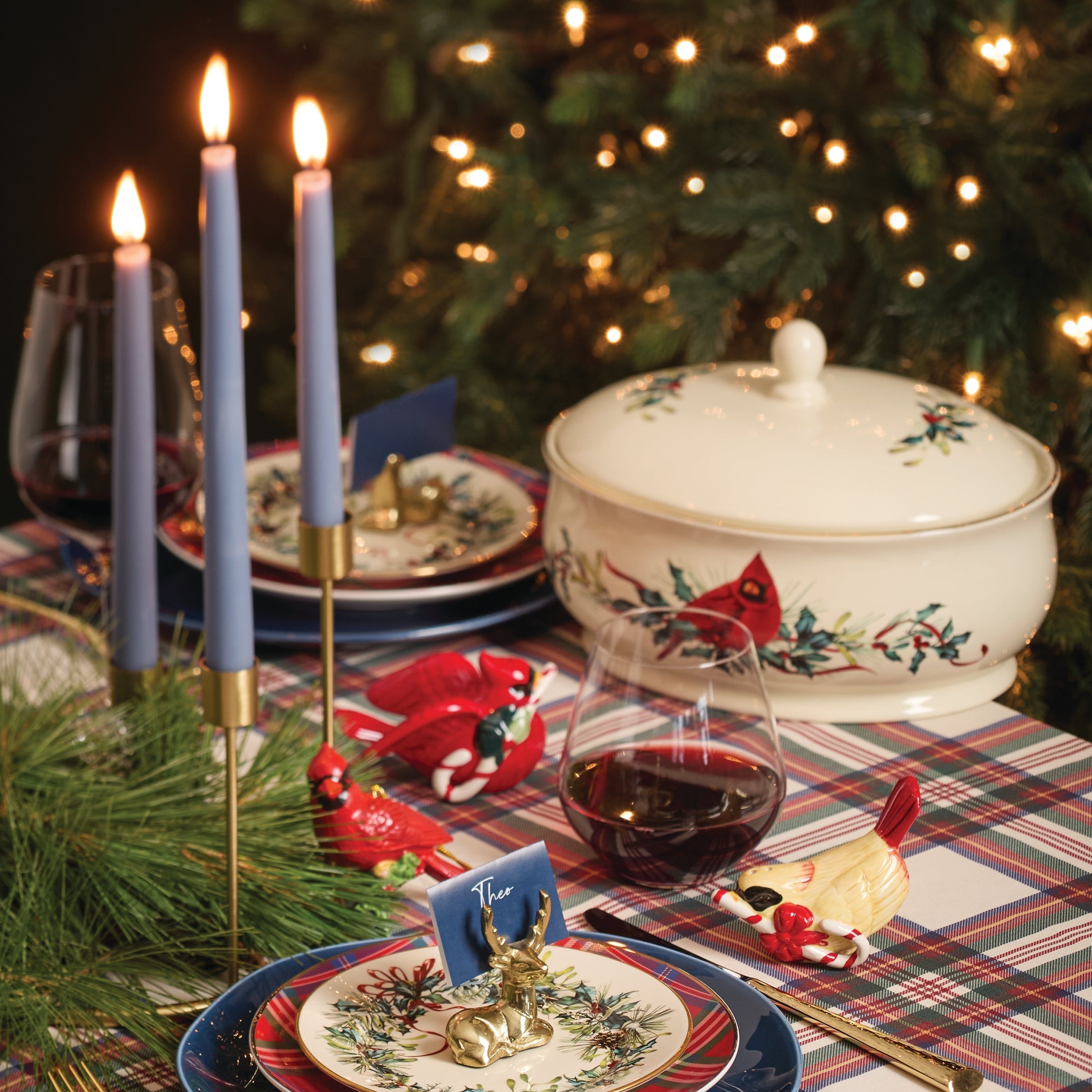 Lenox Westmore Dipped Heron 12 Taper Candle, Set of 2 - Image 3