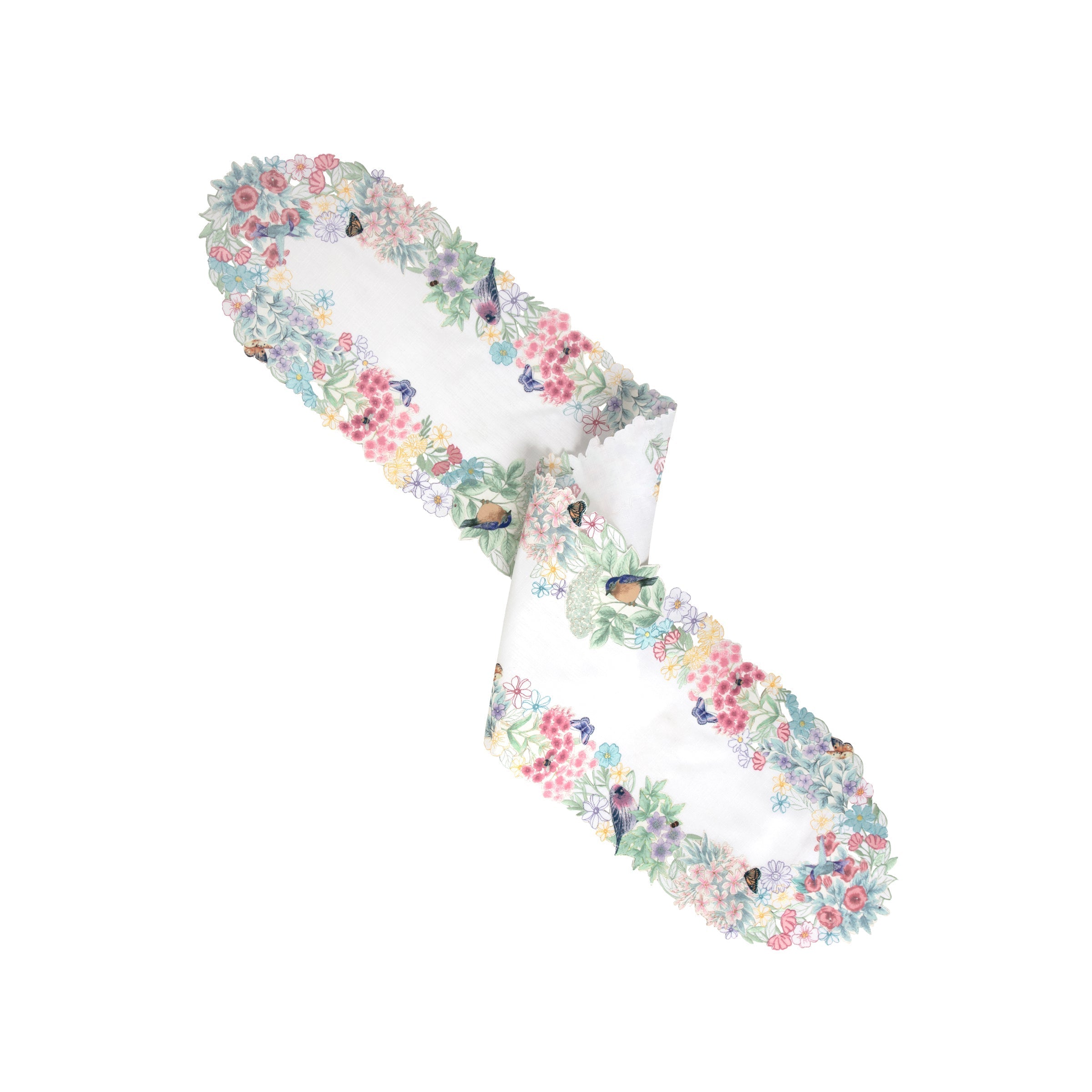 Lenox Westmore Butterfly Meadow Flutter Table Runner - Image 4