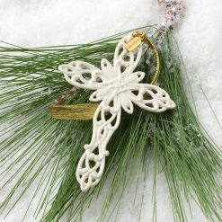 Alternative view of Lenox Westmore 2026 Snow Fantasies Cross Ornament