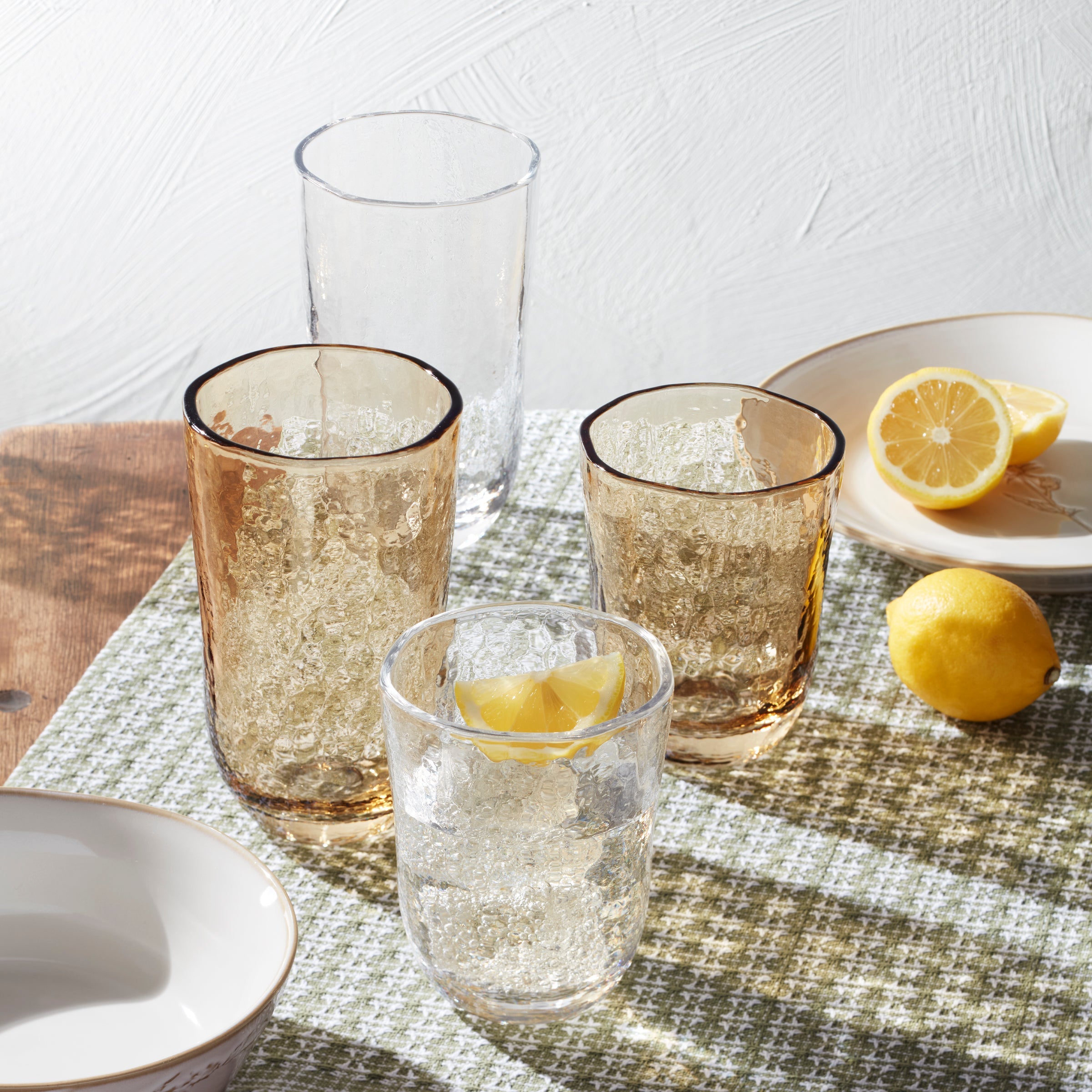 Lenox Westmore Homespun Clear Tall Tumbler - Set Of 4 - Image 3