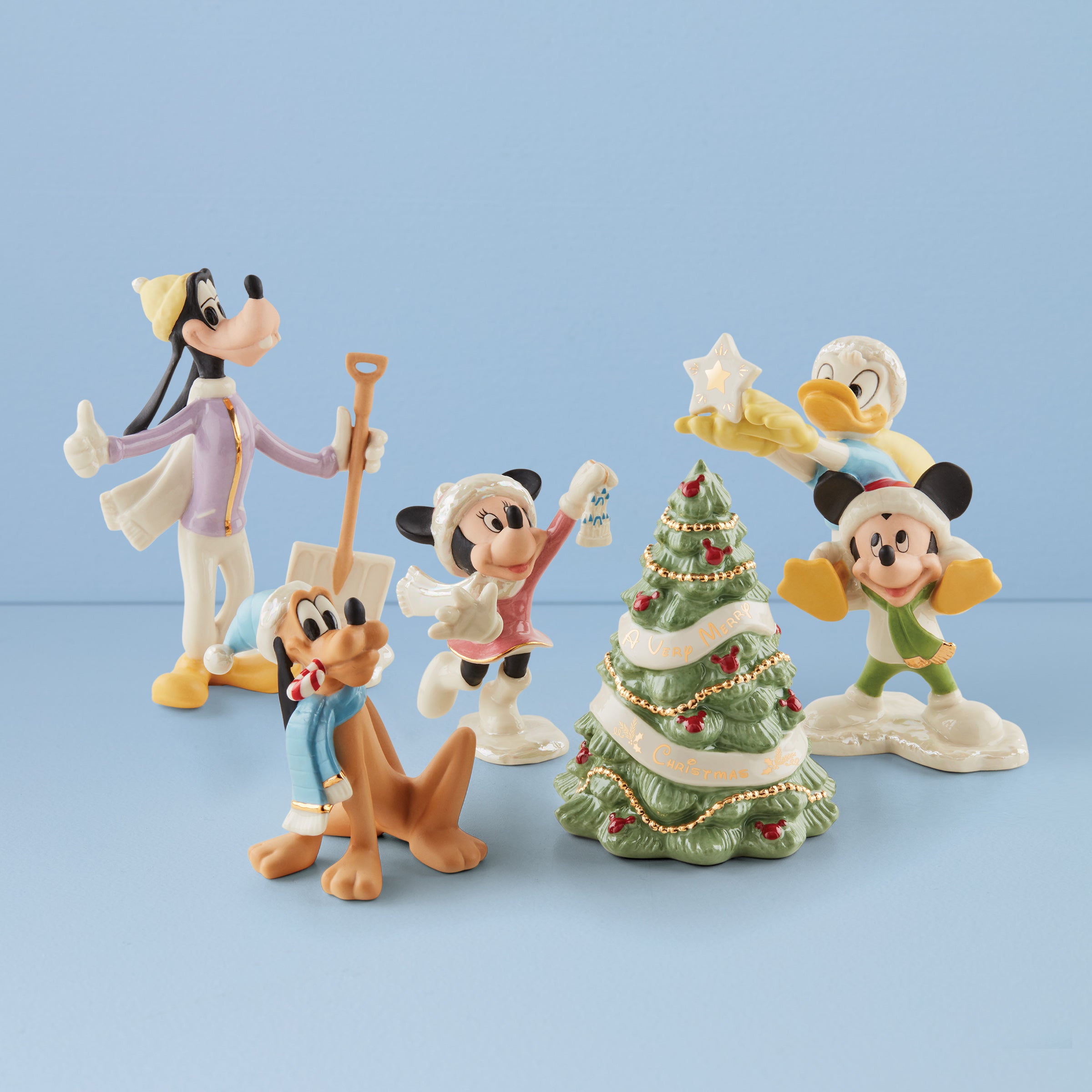 Lenox Westmore Disney Winter Fun 5-Piece Figurine Set
