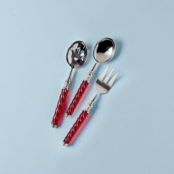 Lenox Westmore Holiday Jewel Spiral 3-Piece Serving Set