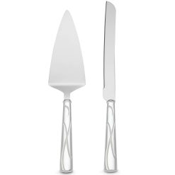 Lenox Westmore Adorn 2-Piece Cake Knife & Server Dessert Set