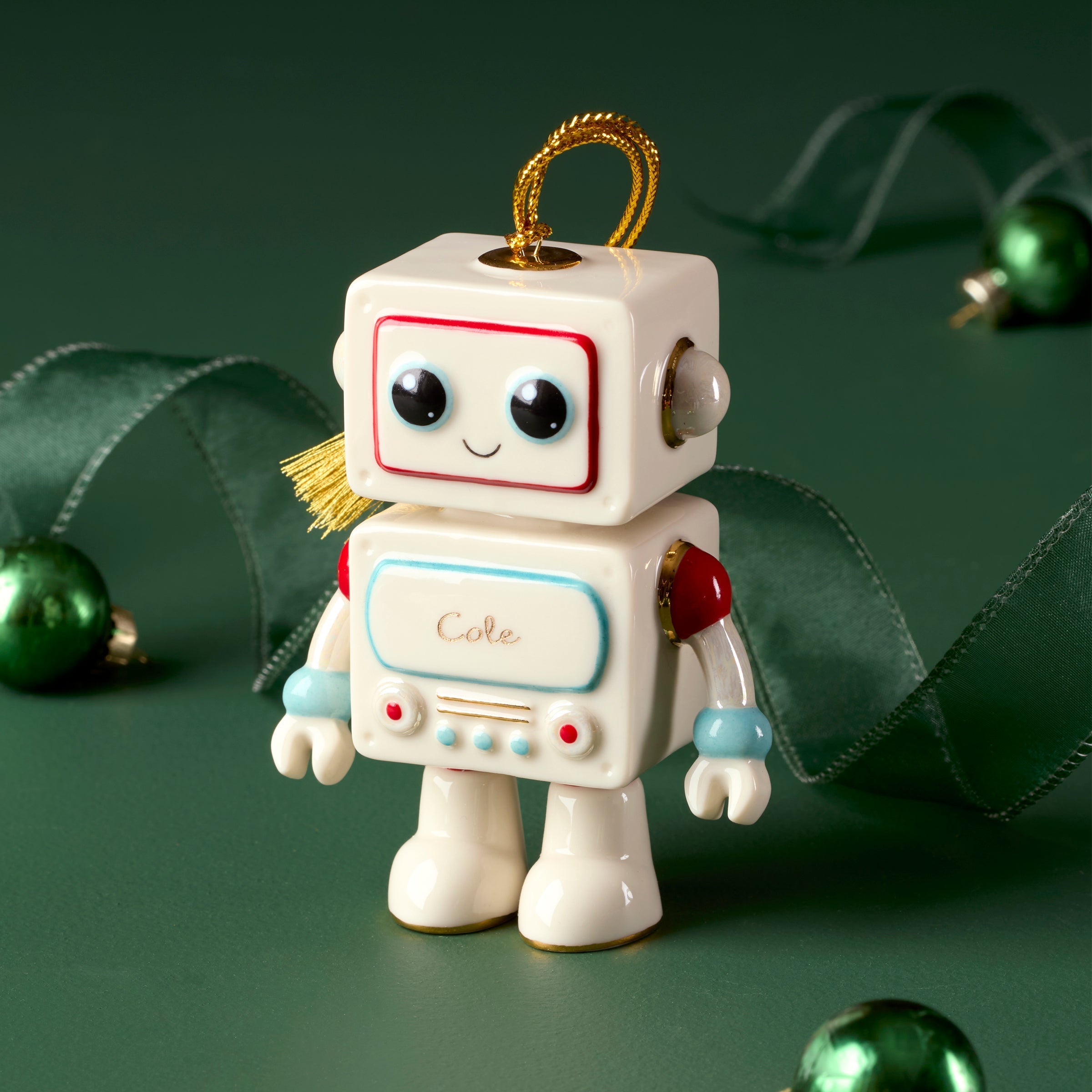 Lenox Westmore Personalized Robot Ornament - Image 2