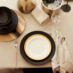 Alternative view of Lenox Westmore LX Collective Black 12-Piece Dinnerware Set