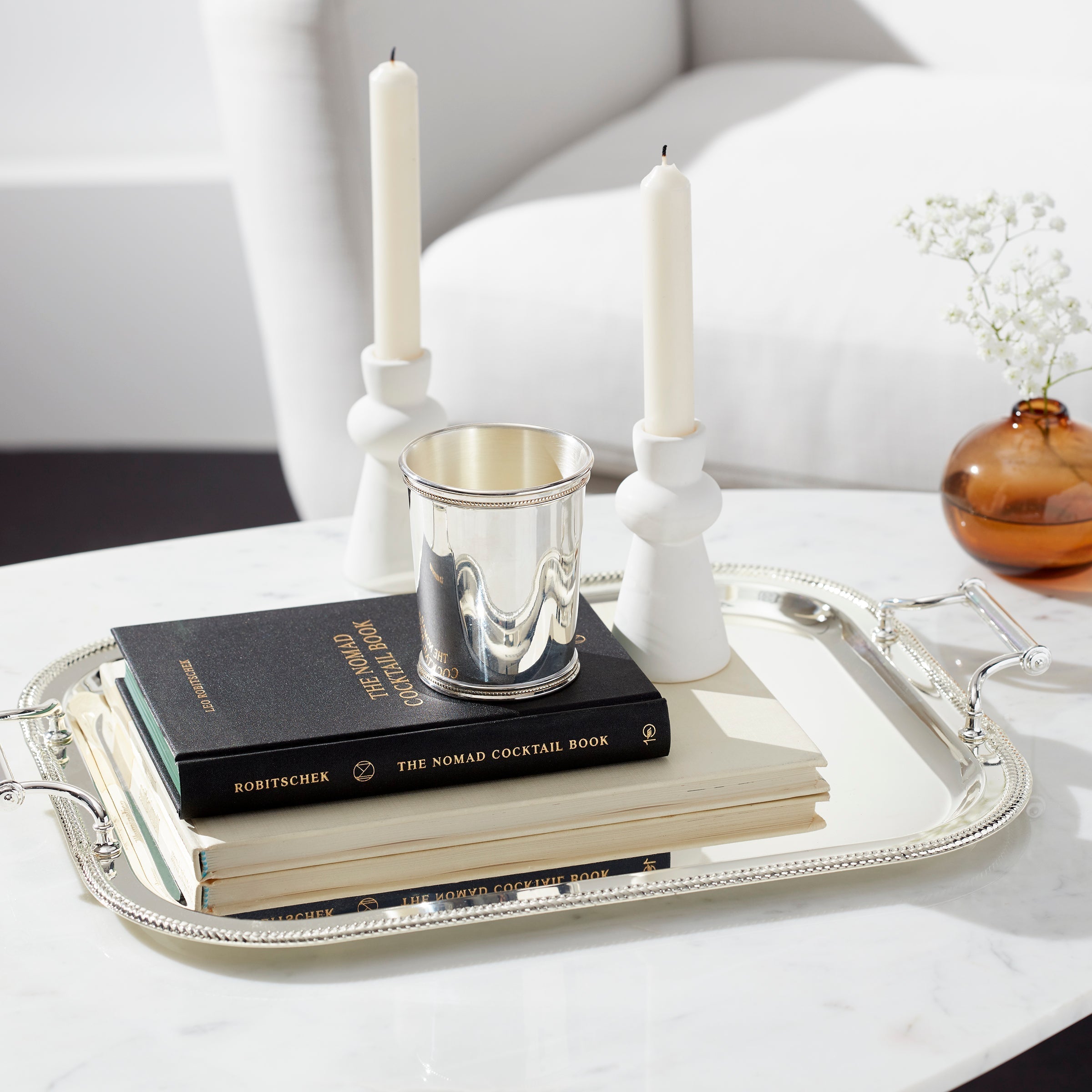 Lenox Westmore Silverplate Rectangular Tray With Handles - Image 4