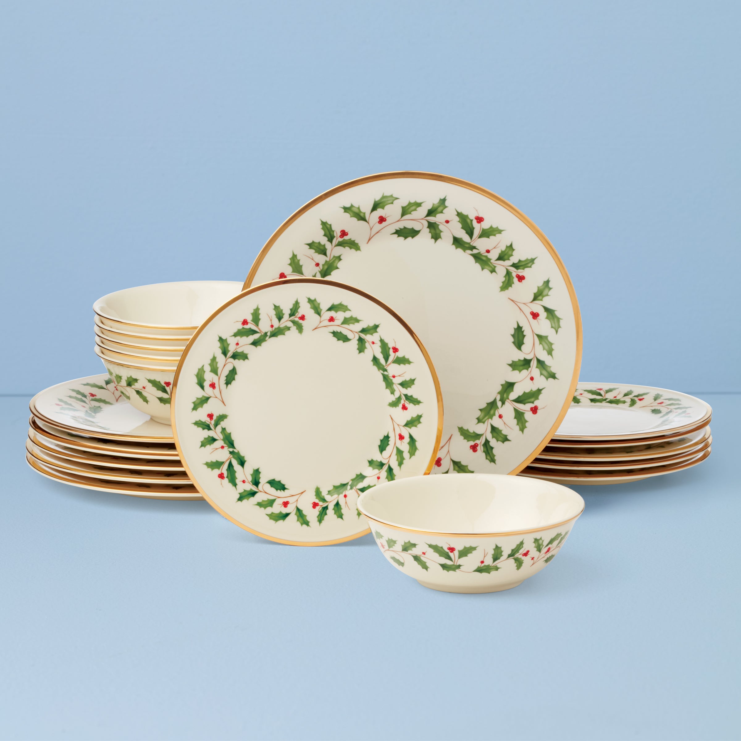 Lenox Westmore Holiday 18-Piece Dinnerware Set