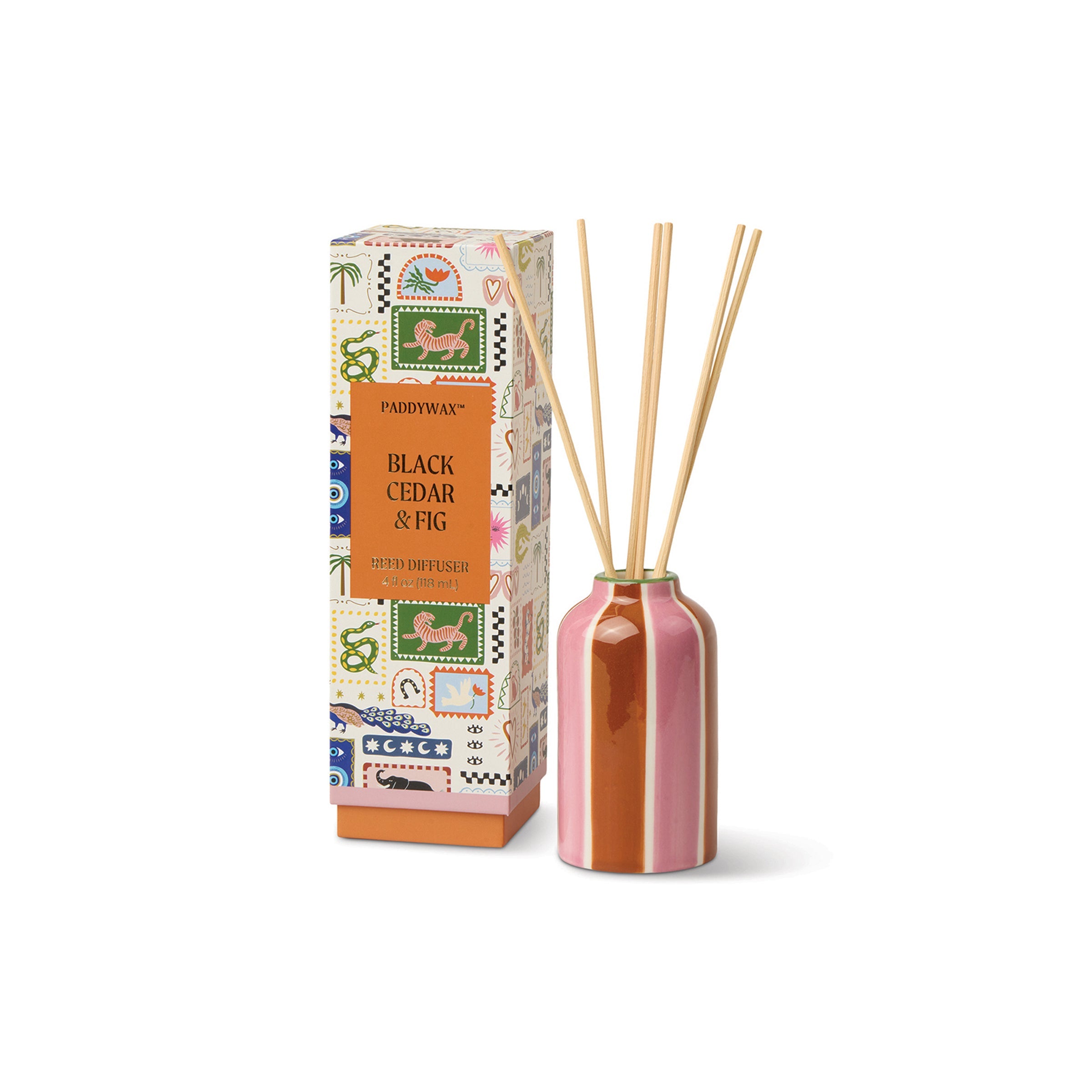 Lenox Westmore A Dopo Black Cedar & Fig 4oz Reed Diffuser