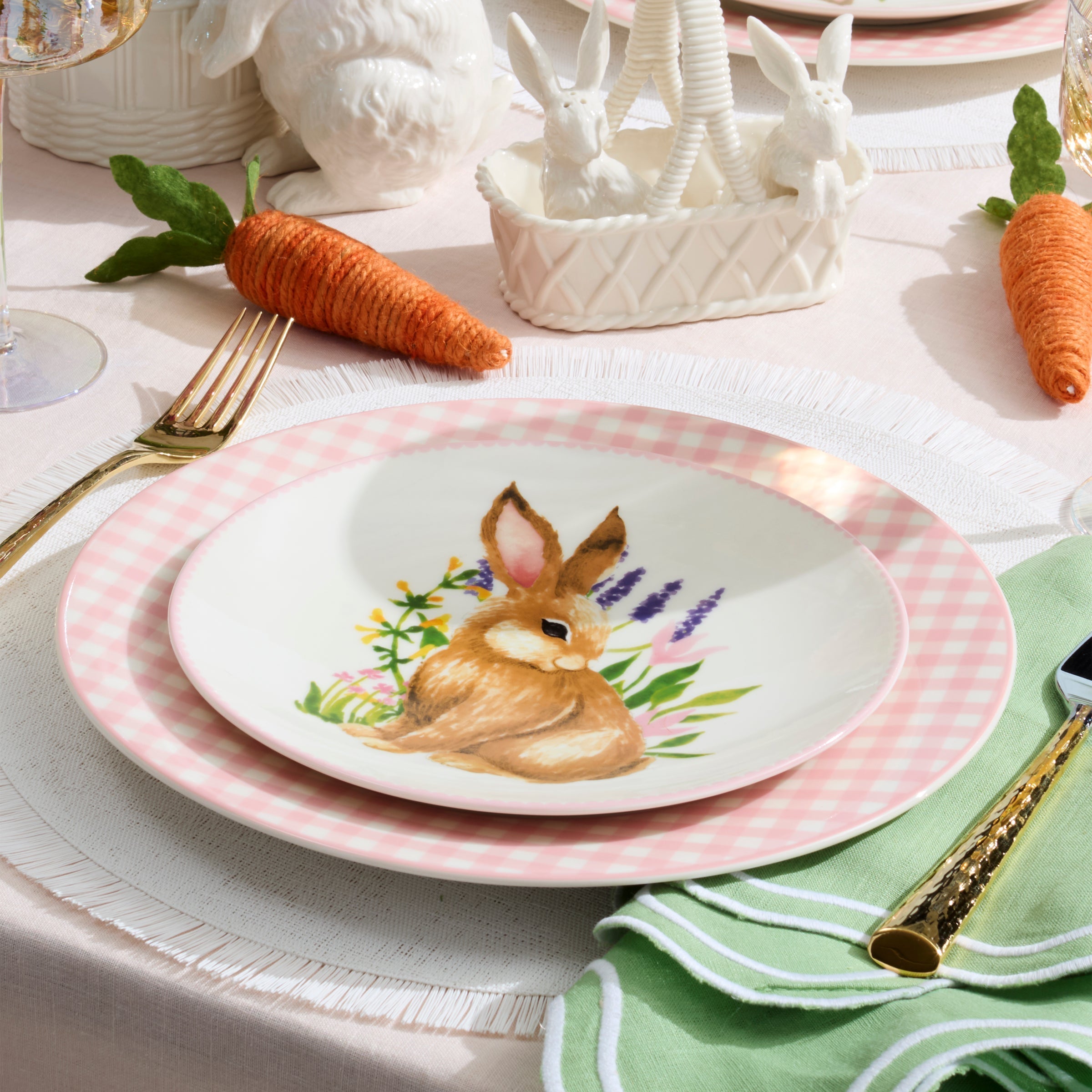 Lenox Westmore Bunny Accent Plates, Set of 4 - Image 2