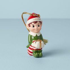 Lenox Westmore Personalized Christmas Elf Ornament