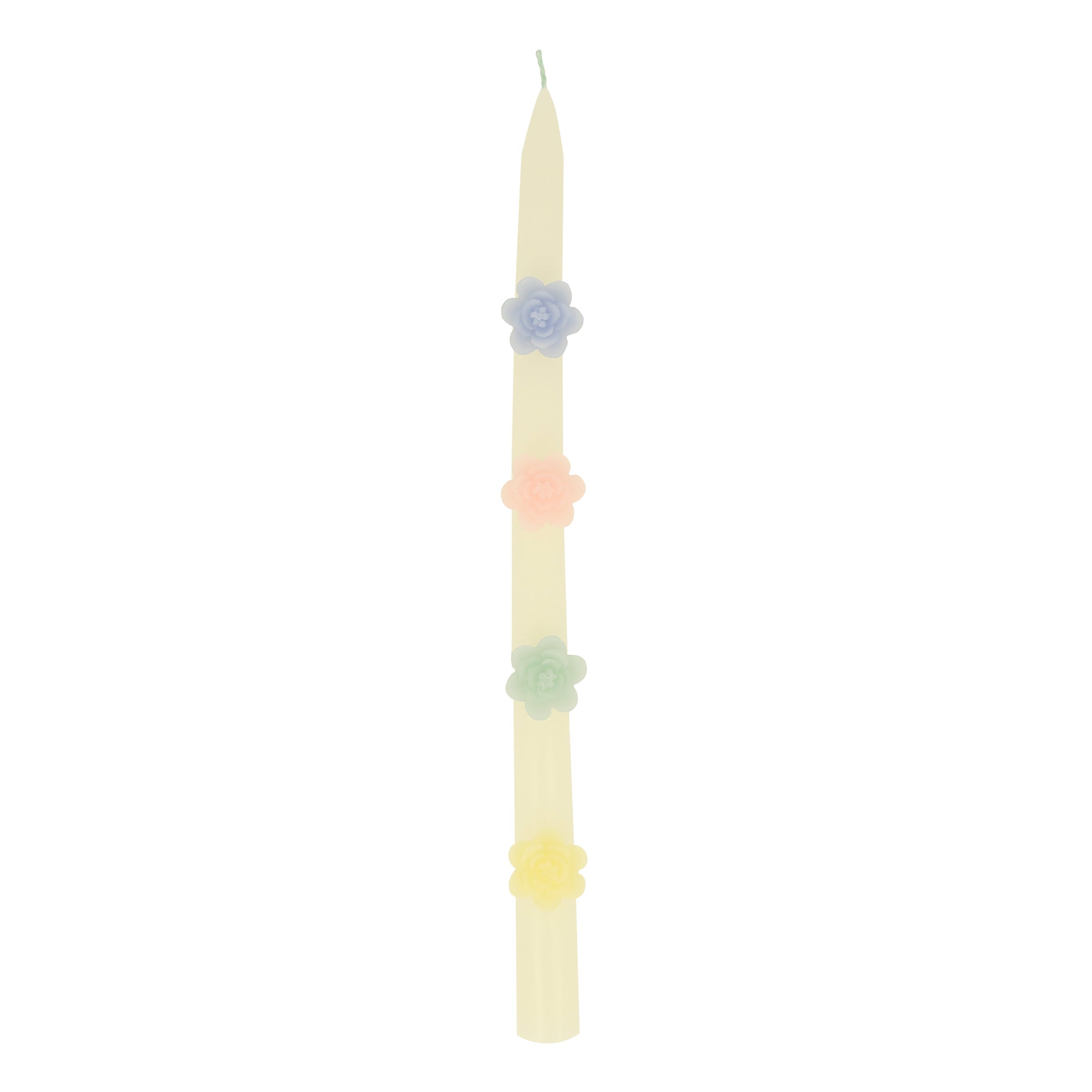 Lenox Westmore Pastel Flowers Taper Candles, Set of 2 - Image 3