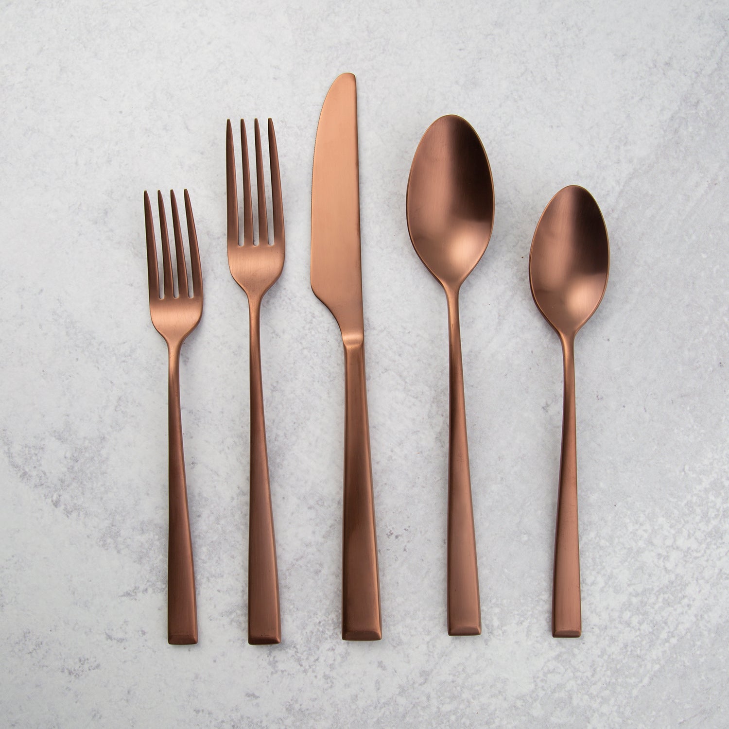 Lenox Westmore Marlise Copper Satin 20-Piece Flatware Set