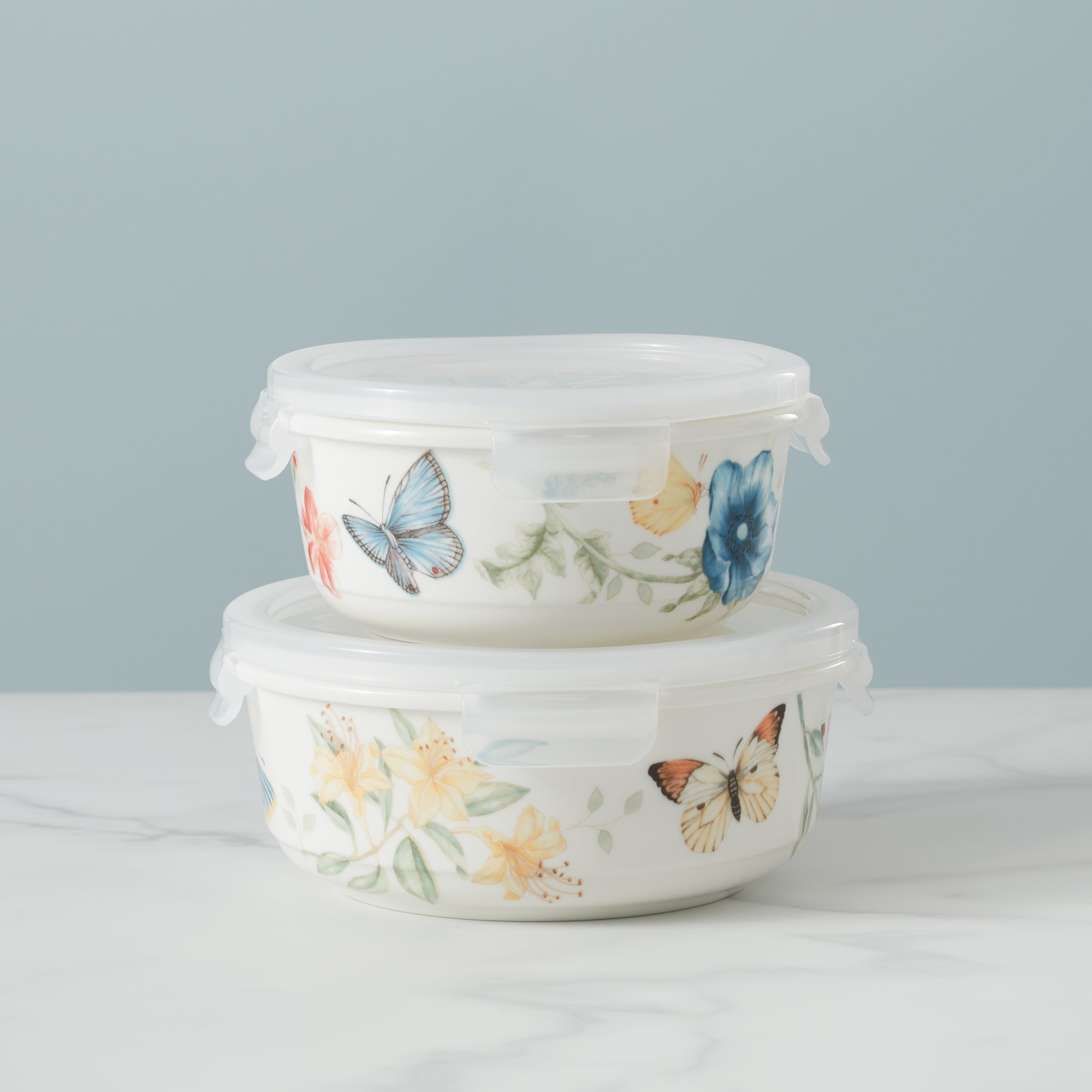 Lenox Westmore Butterfly Meadow Large Round Container - Image 4