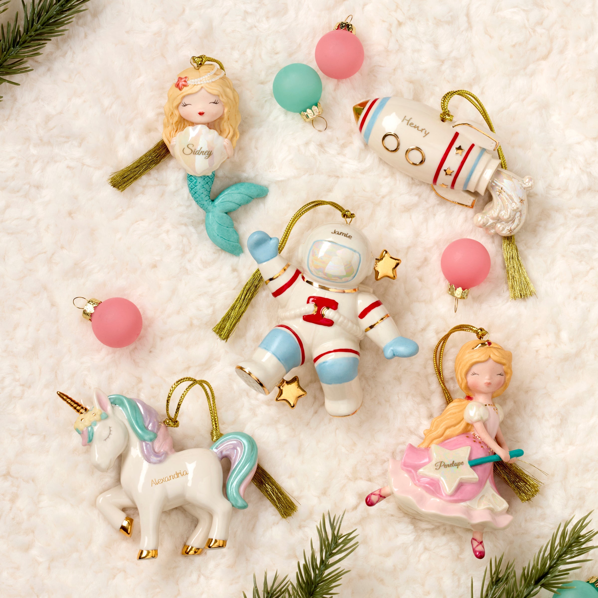 Lenox Westmore Personalized Rocket Ornament - Image 2