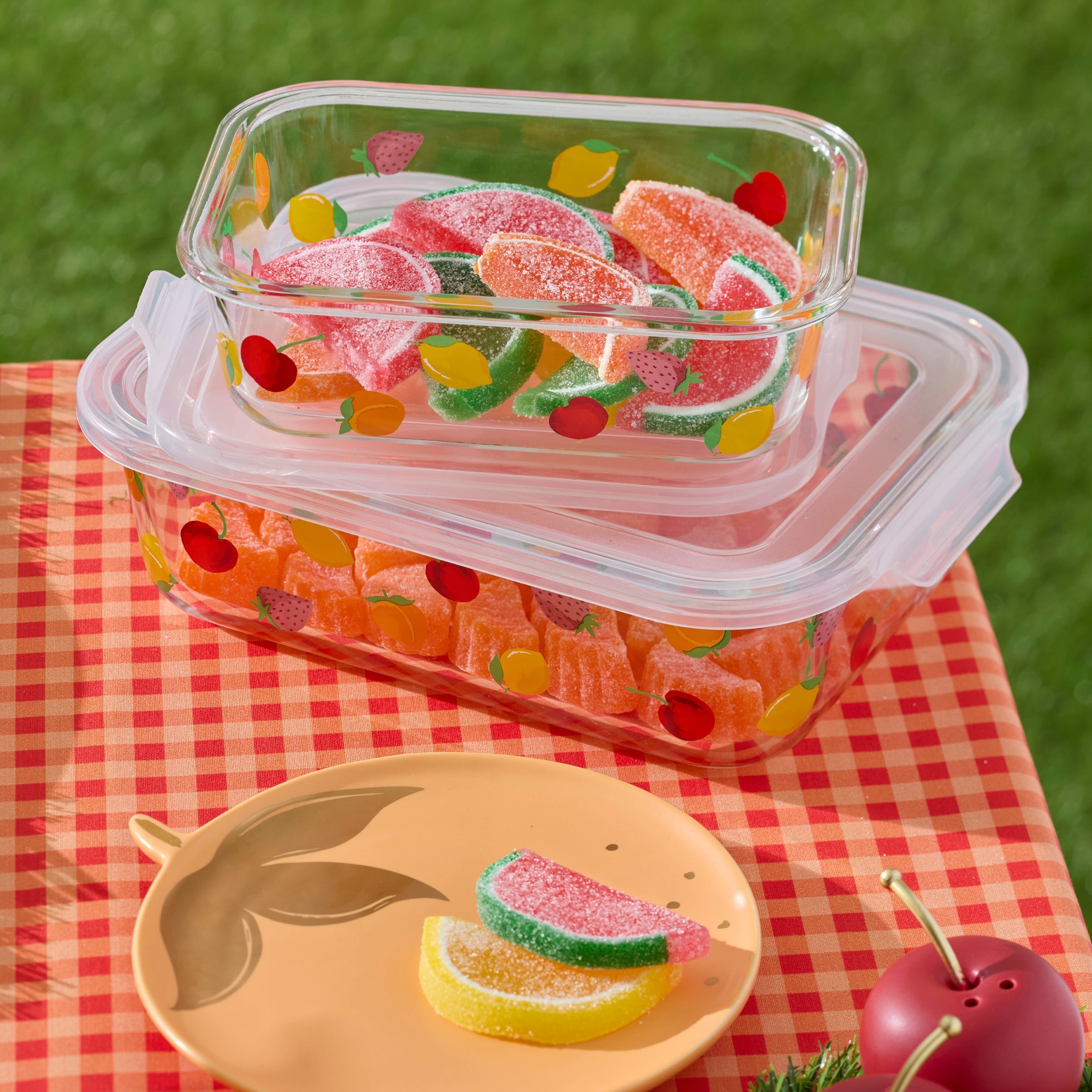 Lenox Westmore Tutti Fruity 4-Piece Serve & Store Dish Set - Image 3