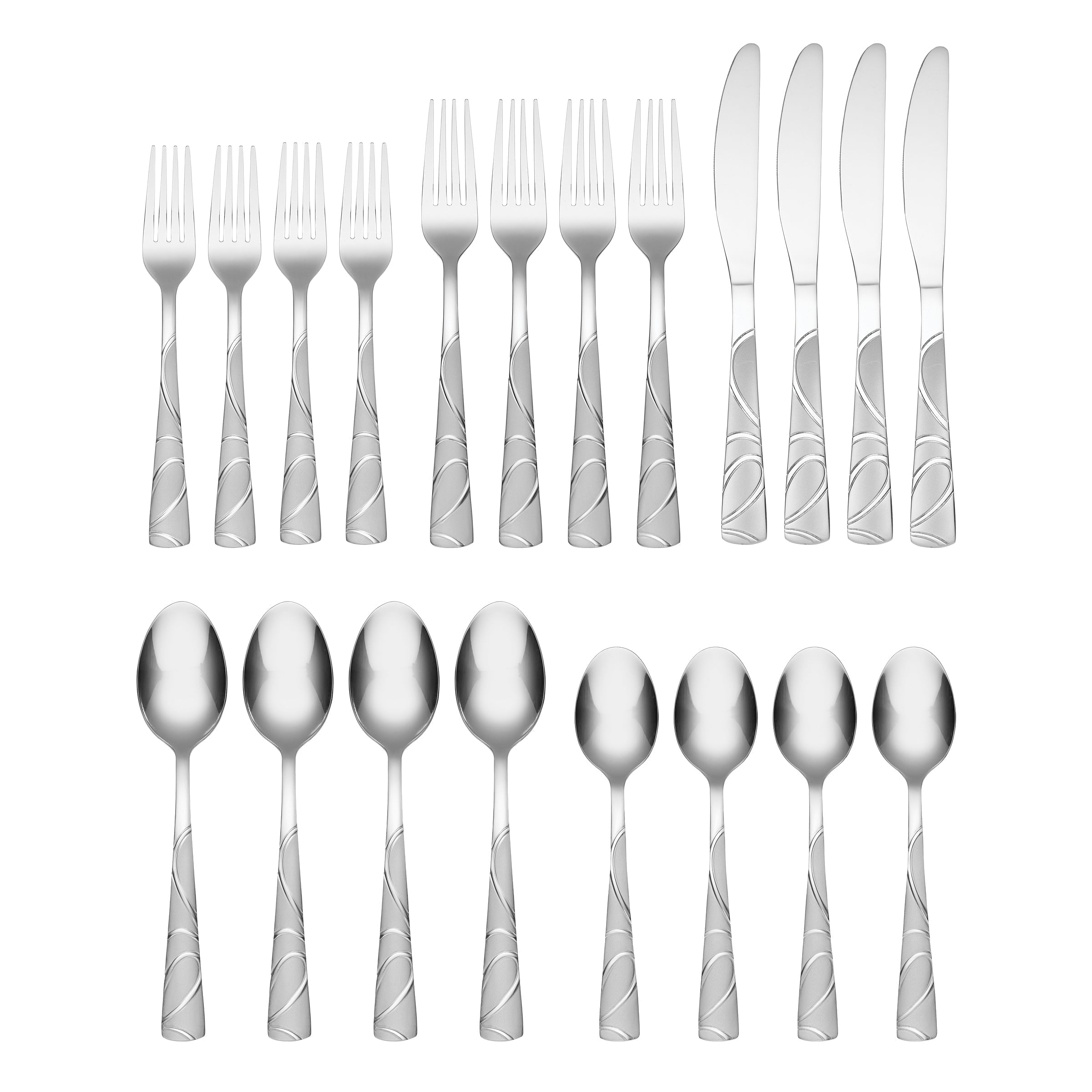 Lenox Westmore Sasha Sand 20-Piece Flatware Set - Image 2