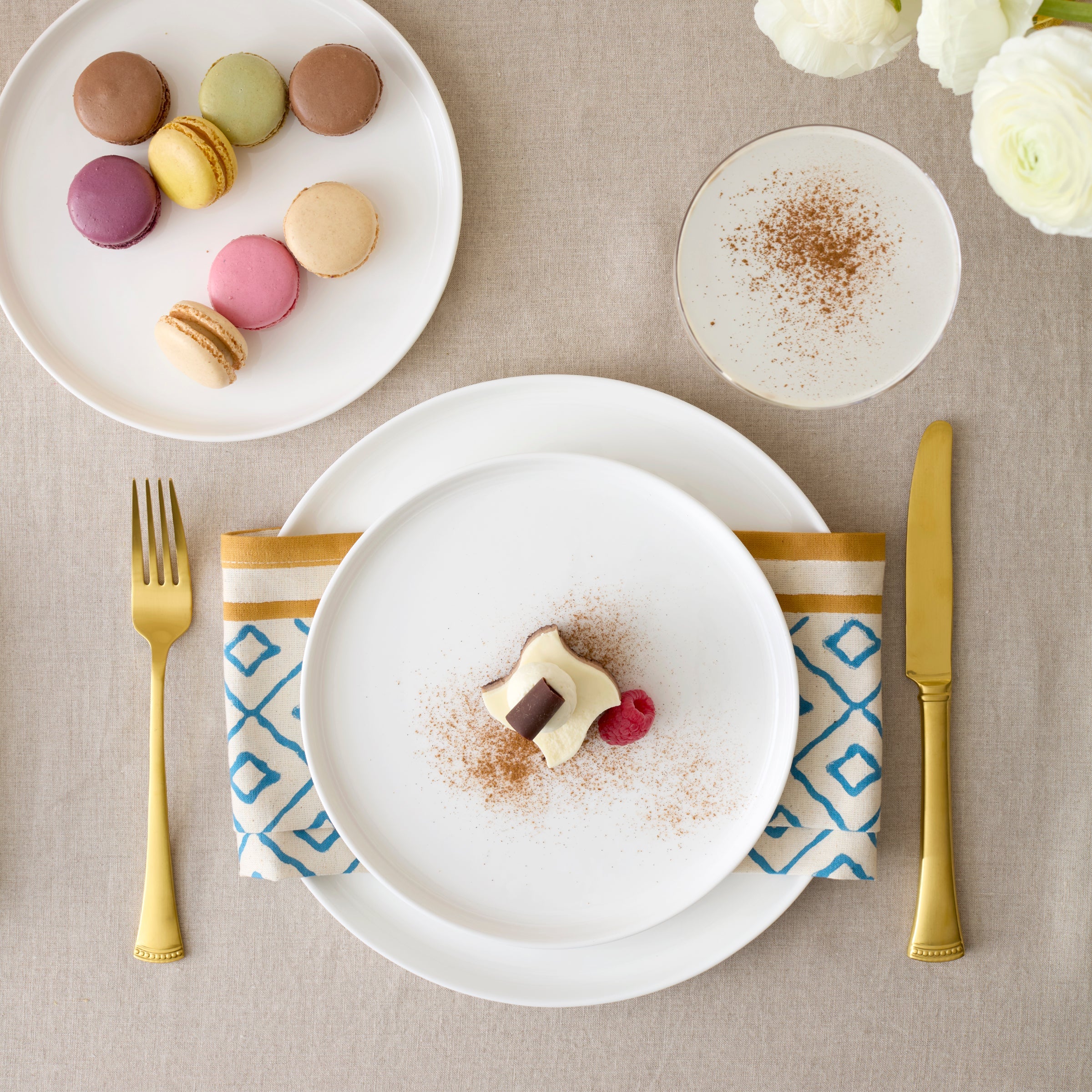 Lenox Westmore Modern White 24-Piece Dinnerware Set - Image 2
