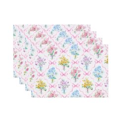 Alternative view of Lenox Westmore Bouquet Ribbon Placemats, Set of 4