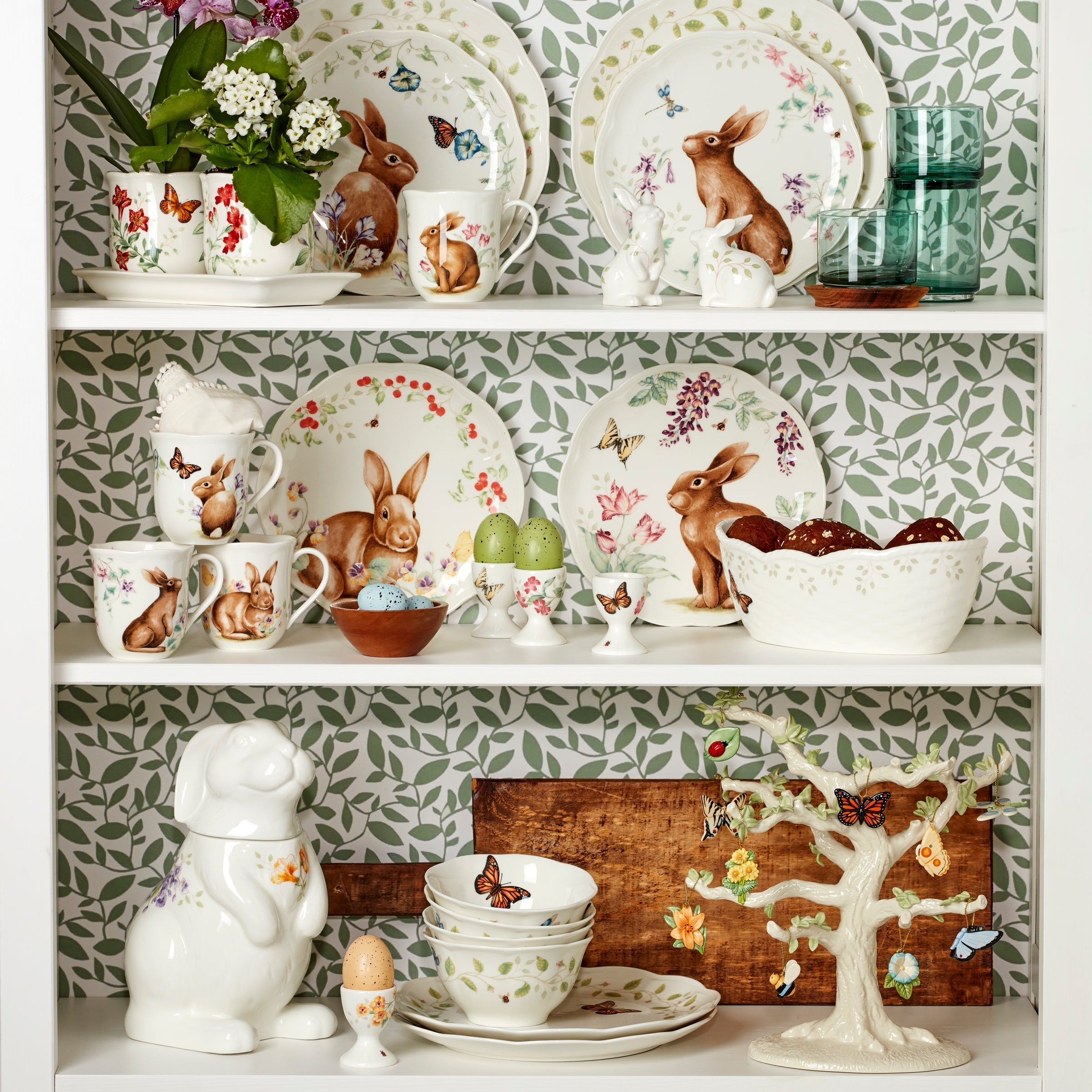 Lenox Westmore Butterfly Meadow Bunny Salt & Pepper - Image 3