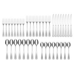 Alternative view of Lenox Westmore Raiden 40-Piece Flatware Set with Caddy