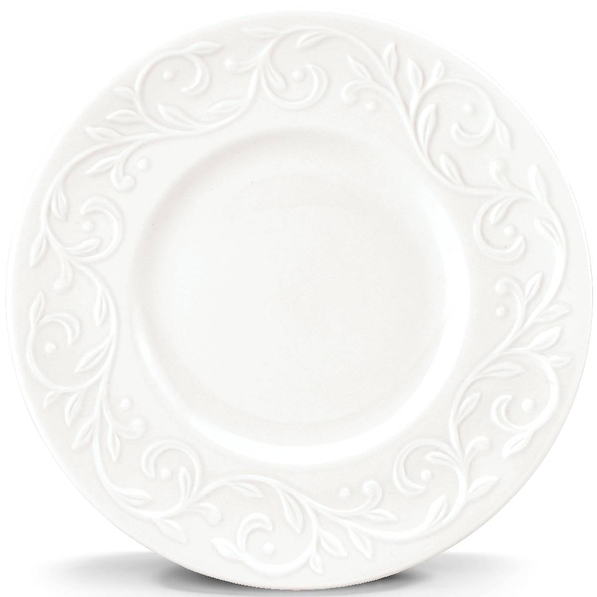 Lenox Westmore Opal Innocence Carved 4-Piece Plate Set - Image 2