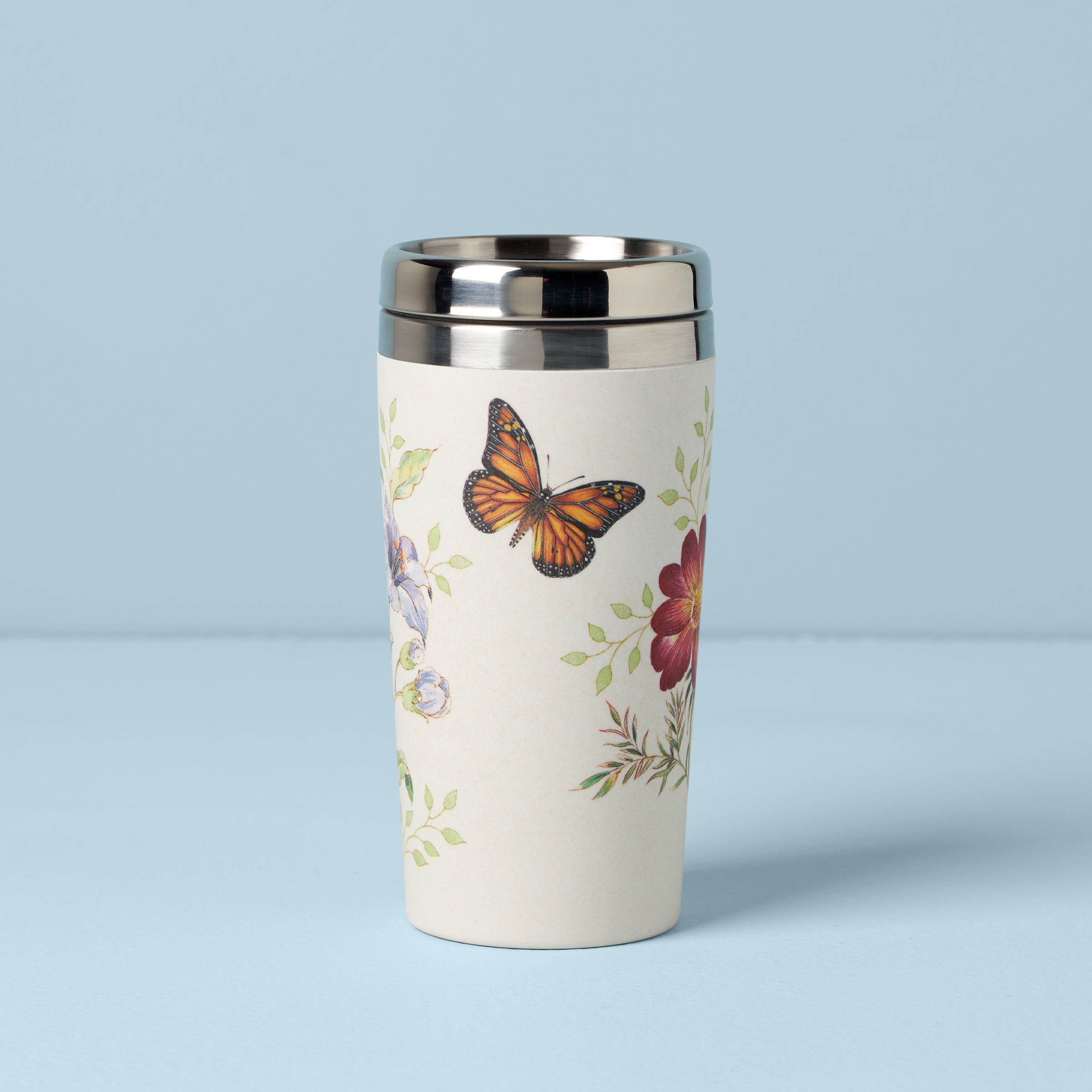 Lenox Westmore Butterfly Meadow Bamboo Travel Mug - Image 2