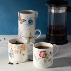 Alternative view of Lenox Westmore Butterfly Meadow Stacking Mugs - Set of 4