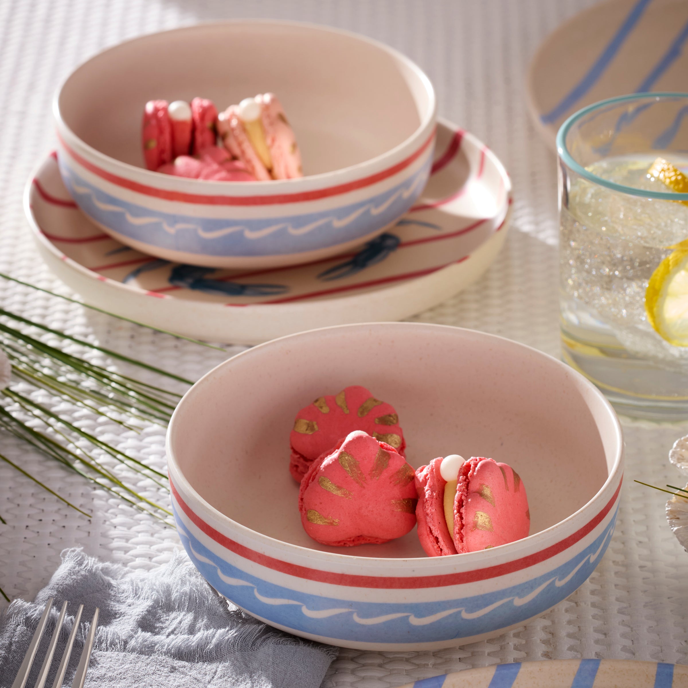 Lenox Westmore 24 Seven Melamine Wharfside 24-Piece Dinnerware Set - Image 5