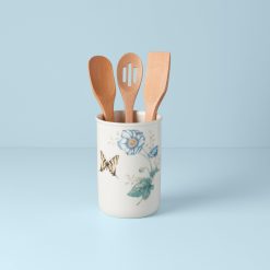 Alternative view of Lenox Westmore Butterfly Meadow 4-Piece Utensil Holder Set