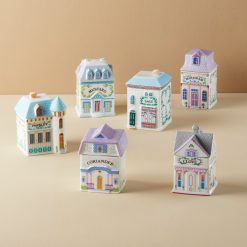 Lenox Westmore Lenox Spice Village 6-Piece Rustic Row Spice Jar Set