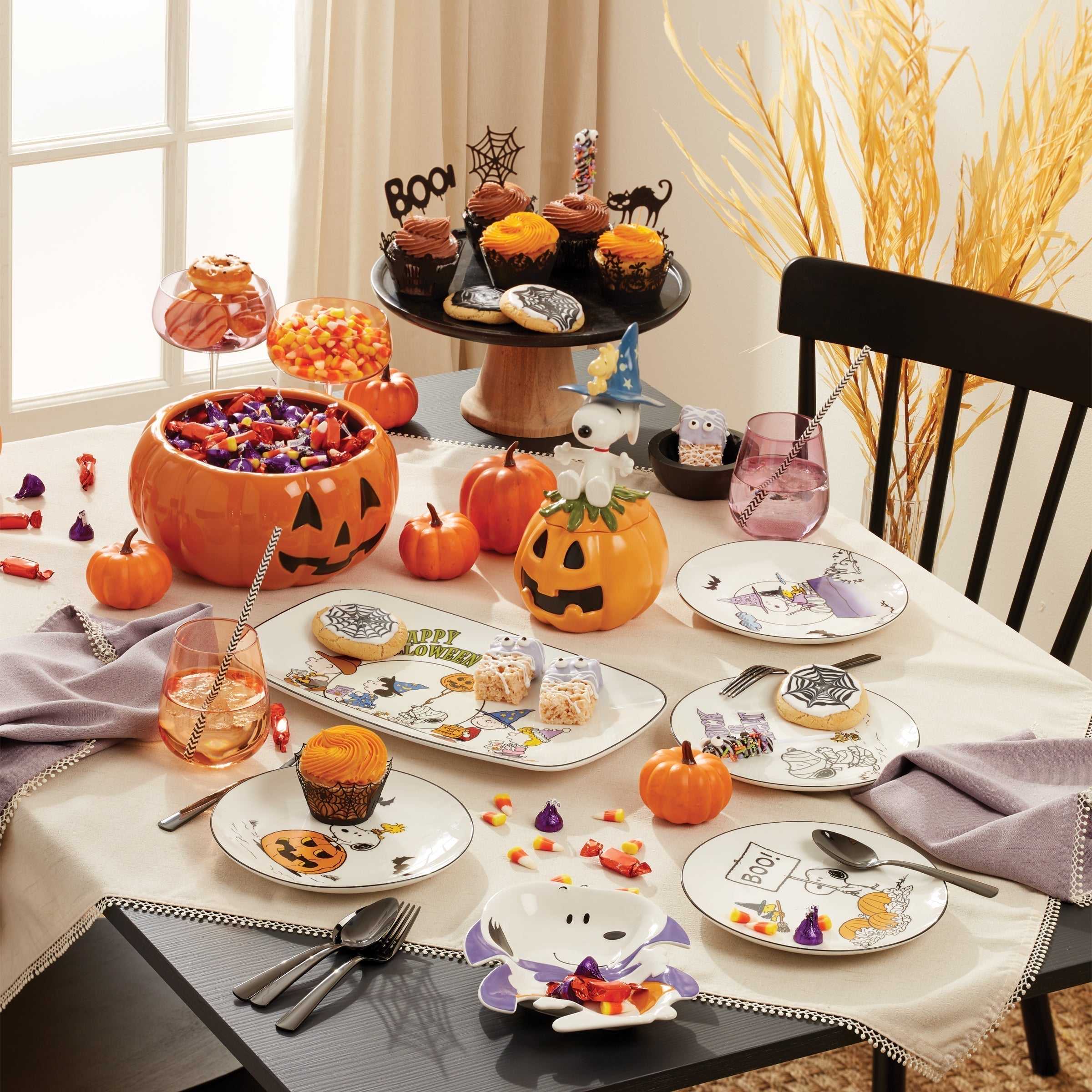 Lenox Westmore The Great Pumpkin Accent Plates, Set of 4 - Image 2