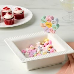 Alternative view of Lenox Westmore Profile Poppers Square Bowl & Heart Candy Set