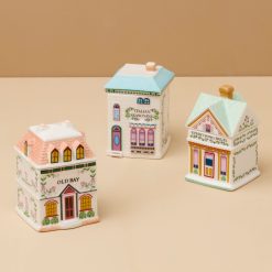Lenox Westmore Lenox Spice Village 3-Piece Italian Market Spice Jar Set