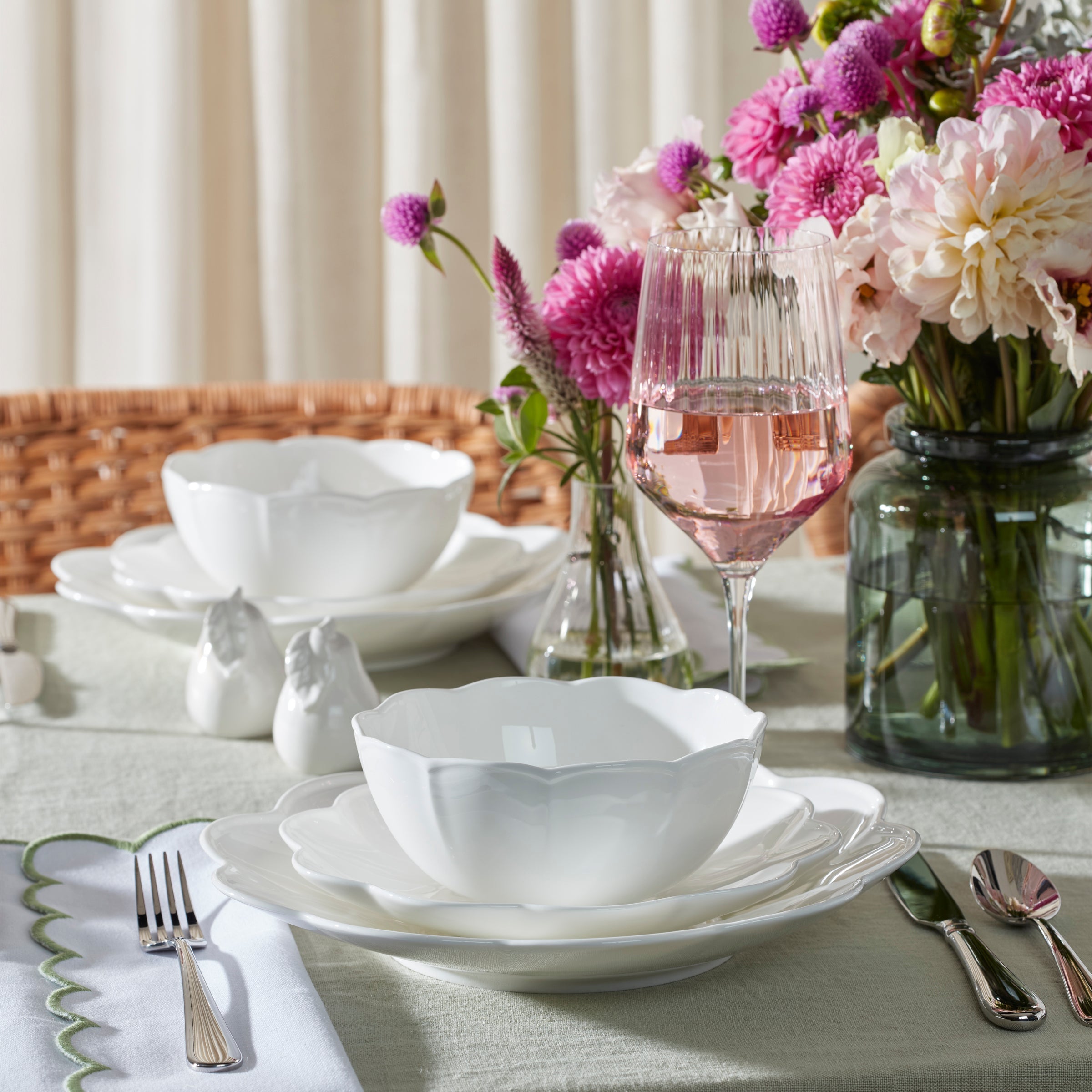 Lenox Westmore Studio 1414 Scallop 12-Piece Dinnerware Set - Image 12