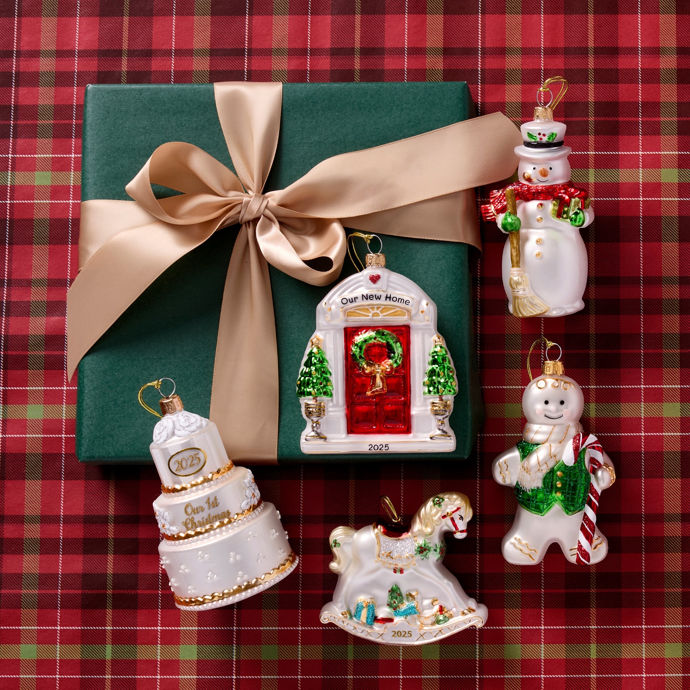 Lenox Westmore Blown Glass Gingerbread Ornament - Image 5