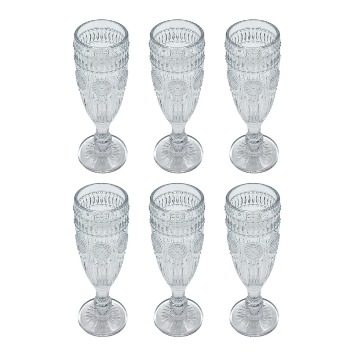 Lenox Westmore Fiesta Flutes, Set of 6
