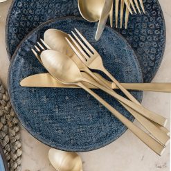 Lenox Westmore Marlise Champagne Satin 20-Piece Flatware Set