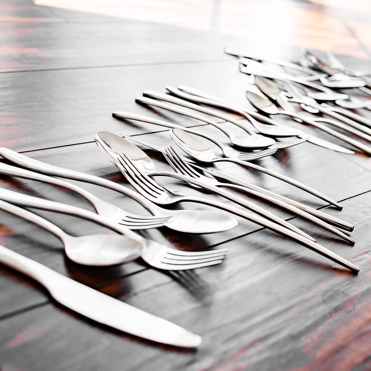 Lenox Westmore Averie Satin 20-Piece Flatware Set - Image 5