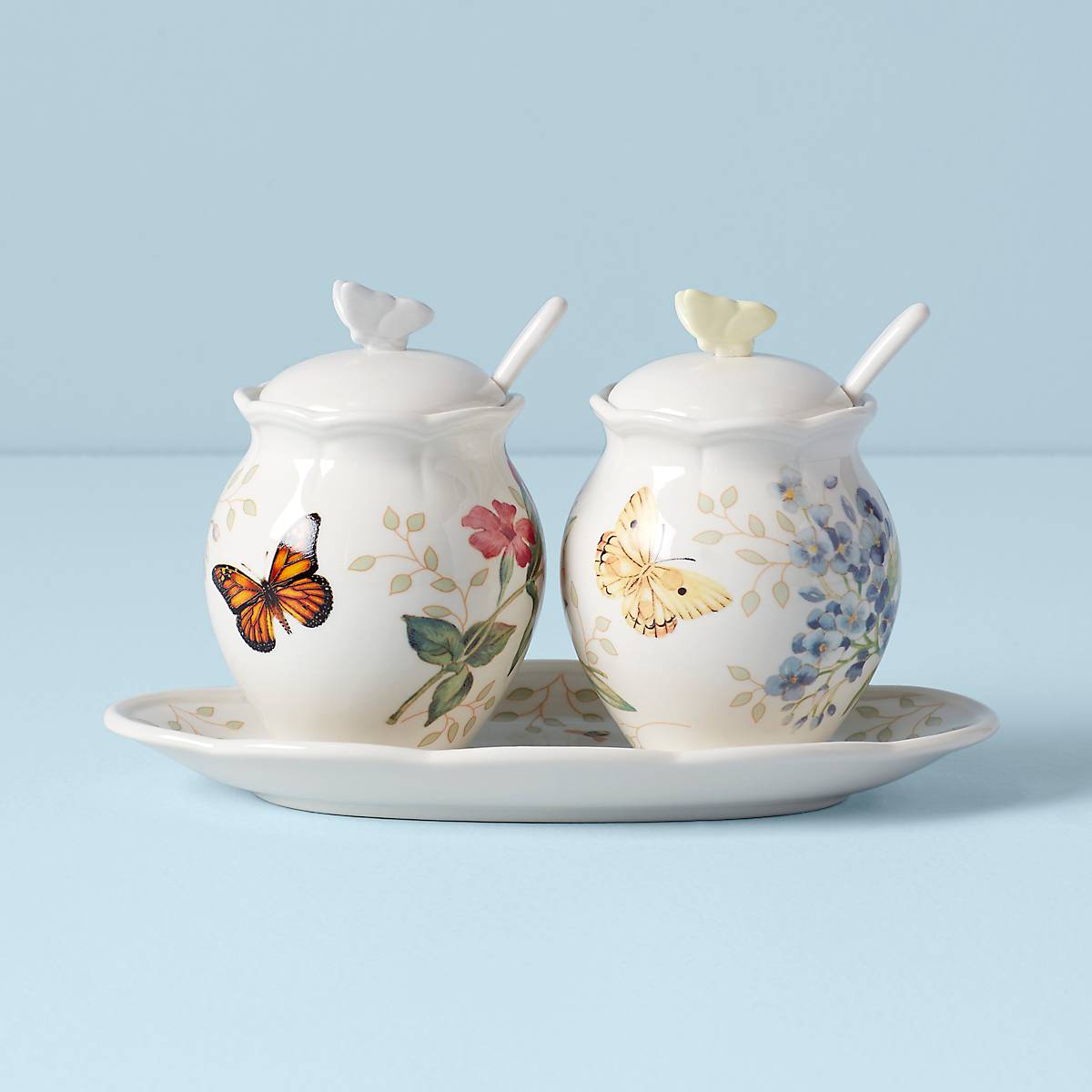Lenox Westmore Butterfly Meadow 5-Piece Condiment Set