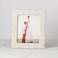 Lenox Westmore French Perle White 8x10 Photo Frame