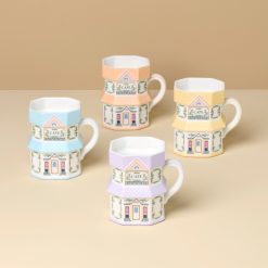 Lenox Westmore Lenox Spice Village Mugs, Set of 4