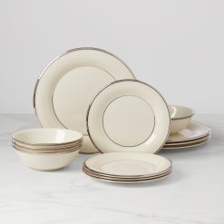 Lenox Westmore Solitaire 12-Piece Dinnerware Set