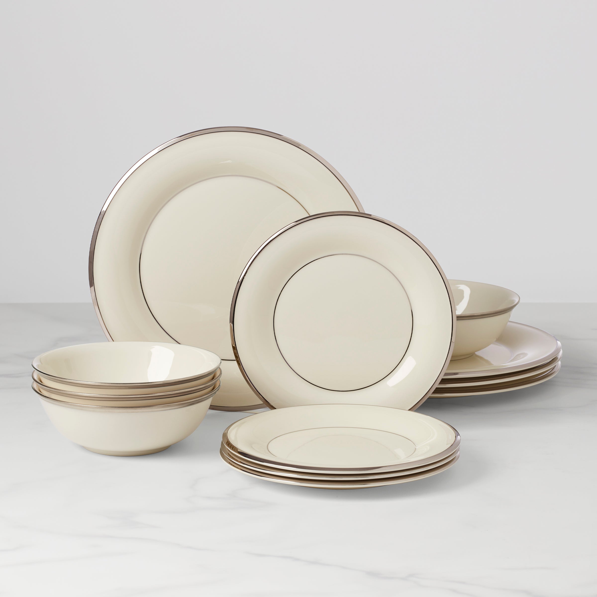 Lenox Westmore Solitaire 12-Piece Dinnerware Set