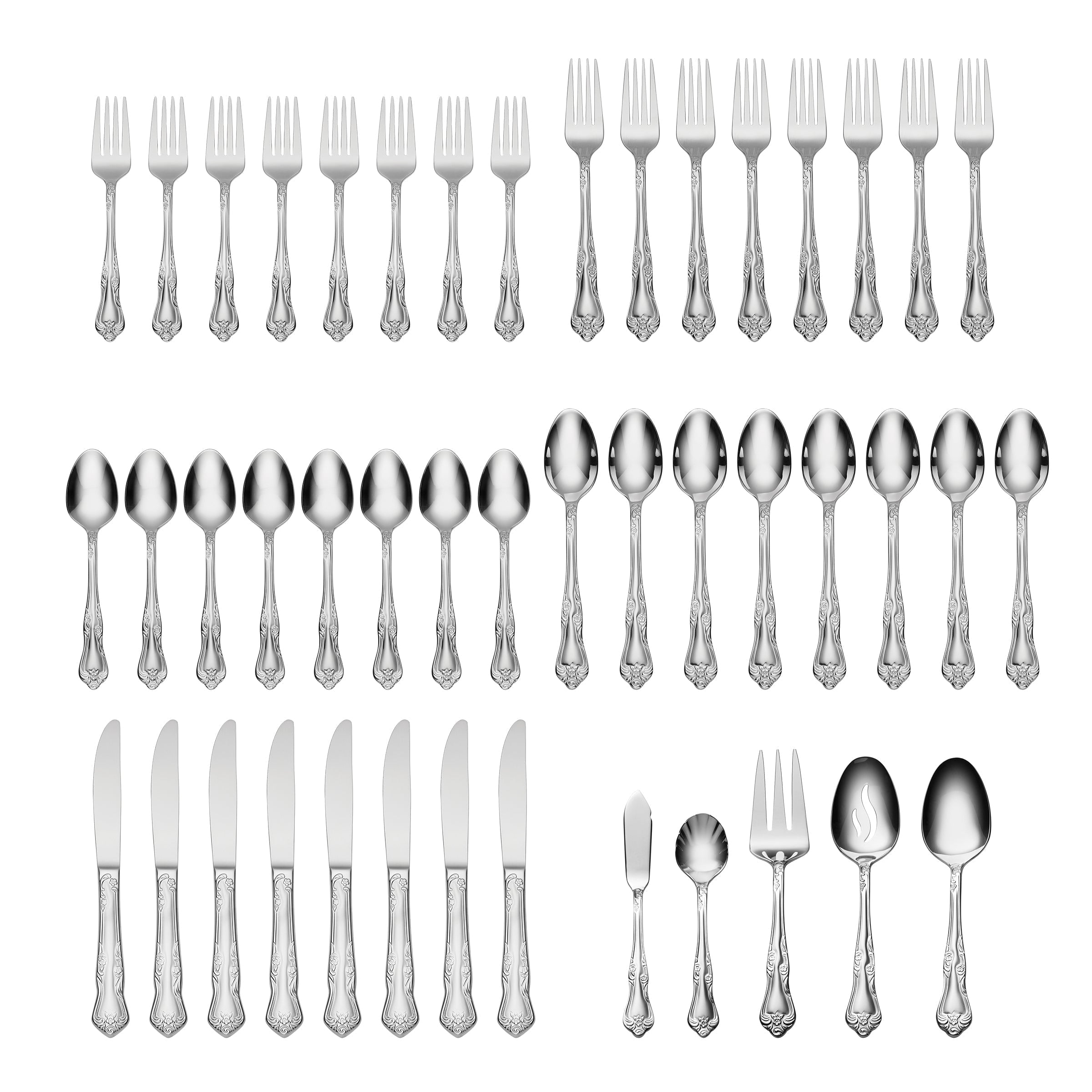 Lenox Westmore Azalea 45-Piece Flatware Set - Image 3