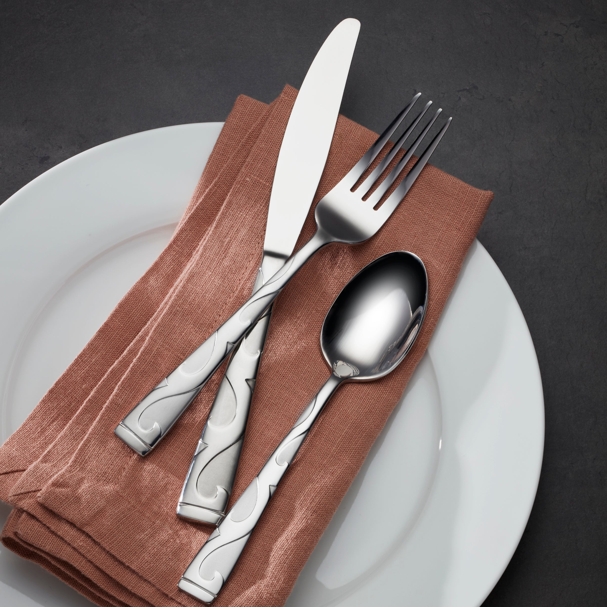 Lenox Westmore Tuscany 20-Piece Flatware Set - Image 5