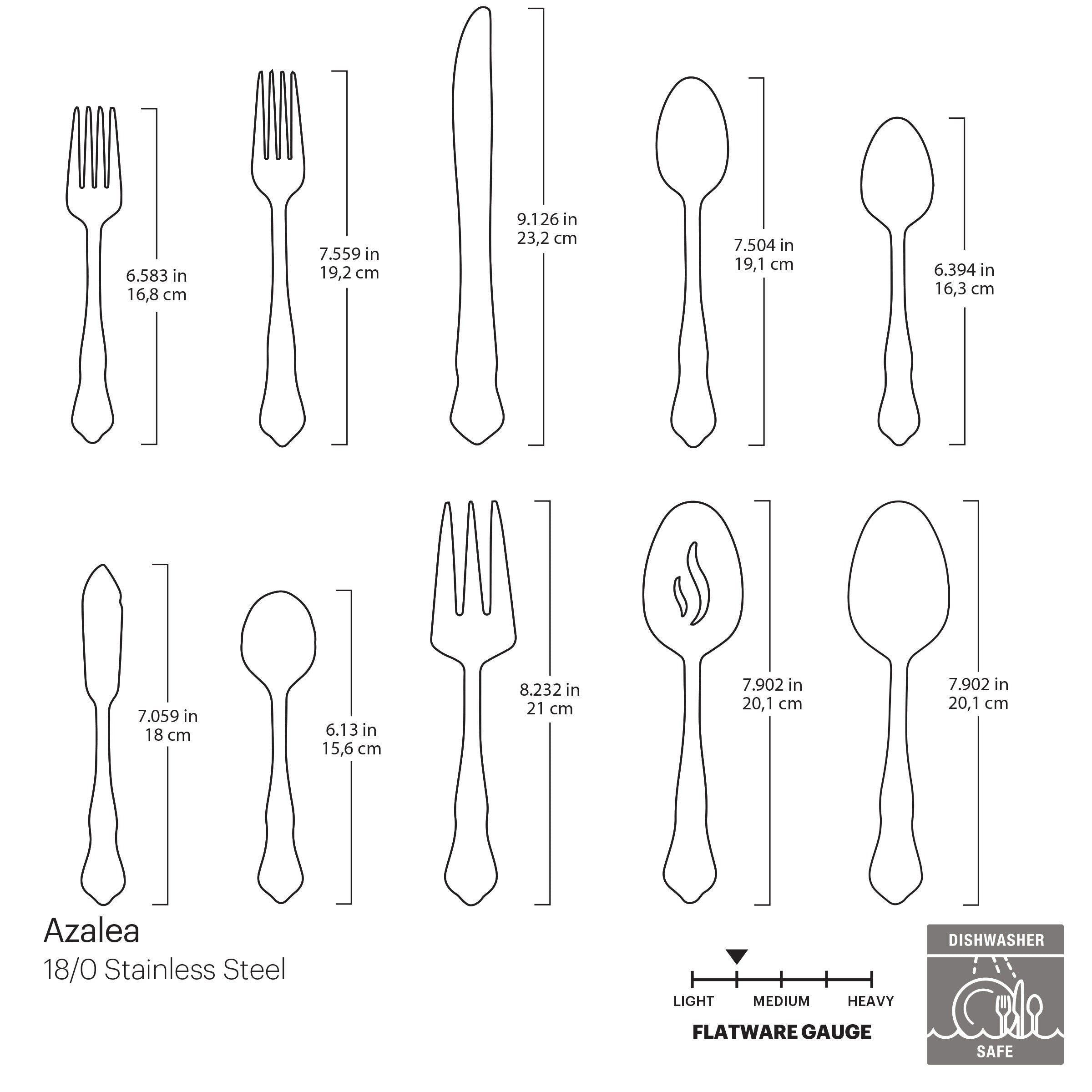 Lenox Westmore Azalea 45-Piece Flatware Set - Image 2