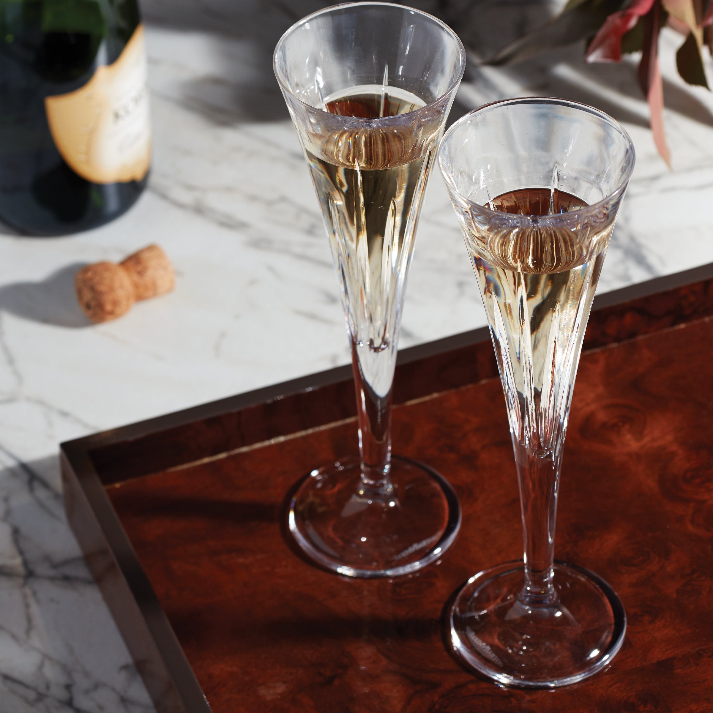 Lenox Westmore Soho Crystal Toasting Flutes, Set of 2 - Image 2