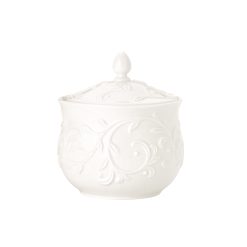 Lenox Westmore Opal Innocence Carved Sugar Bowl